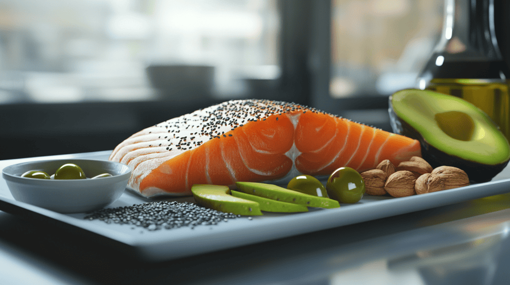 Омега-3 мастни киселини: Какво представляват, защо са жизненоважни и откъде да ги набавим 5 omega 3 fresh salmon fillet sliced avo