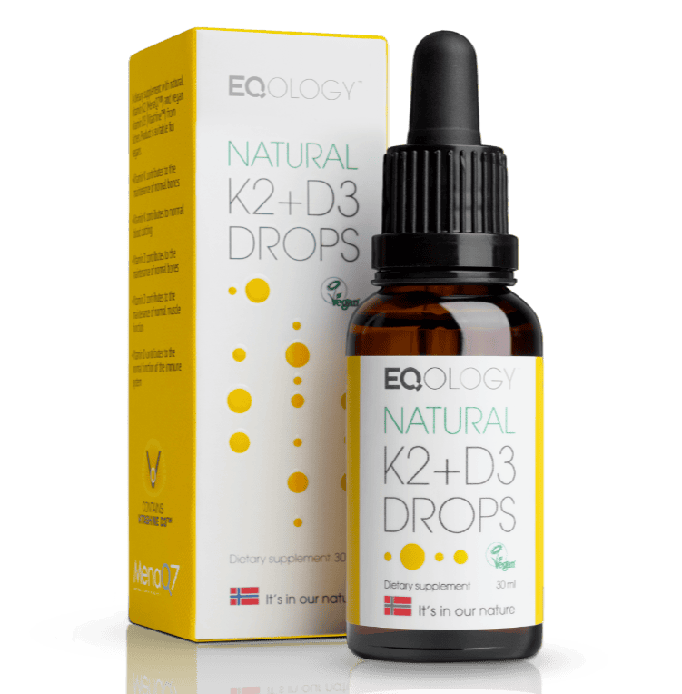 Хормонът на растежа – как да стимулираме естествения еликсир на младост, сила и жизненост за дълголетие 8 eqology k2 d3 drops